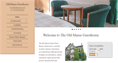 Desktop Screenshot of oldmanse.co.uk